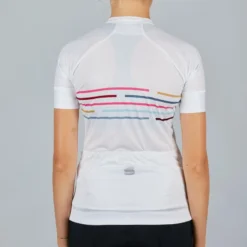 Sportful Velodrome Womens Short Sleeve Jersey - White 18 Sportful Velodrome Womens Short Sleeve Jersey - White -CycloPro Shop SF21032WHT 2