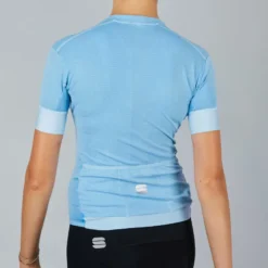 Sportful Monocrom Womens Short Sleeve Jersey - Blue Sky -CycloPro Shop SF21034BLUSky 5