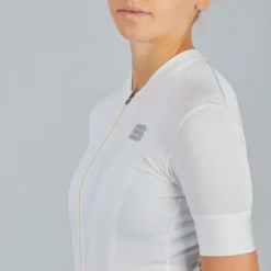 Sportful Monocrom Womens Short Sleeve Jersey - White 16 Sportful Monocrom Womens Short Sleeve Jersey - White -CycloPro Shop SF21034WHT 5