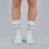 Sportful Velodrome Womens Socks - Sea Moss/Multi 2 Sportful Velodrome Womens Socks - Sea Moss/Multi -CycloPro Shop SF21054BLUSkyMulticolor 1 1