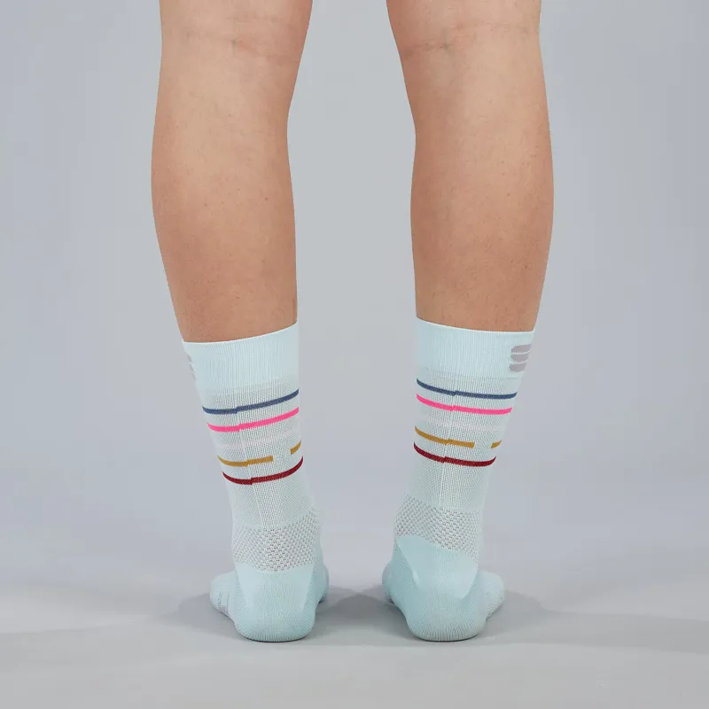 Sportful Velodrome Womens Socks - Blue Sky/Multi 6 Sportful Velodrome Womens Socks - Blue Sky/Multi - Image 4