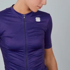 Sportful Flare Womens Short Sleeve Jersey - Violet 11 Sportful Flare Womens Short Sleeve Jersey - Violet -CycloPro Shop SF21056PUR 4