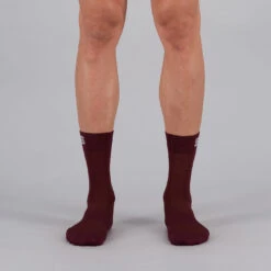 Sportful Matchy Socks - Yellow Fluo -CycloPro Shop SF21076REDWine 1 2