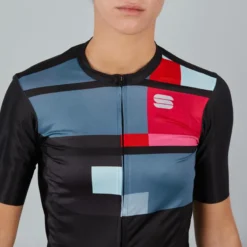 Sportful Idea Womens Short Sleeve Jersey - Black -CycloPro Shop SF21082BLK 3