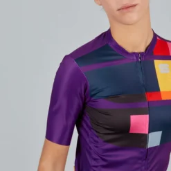 Sportful Idea Womens Short Sleeve Jersey - Violet 12 Sportful Idea Womens Short Sleeve Jersey - Violet -CycloPro Shop SF21082PUR 4