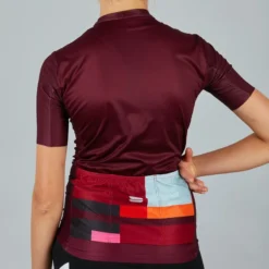 Sportful Idea Womens Short Sleeve Jersey - Red Wine 13 Sportful Idea Womens Short Sleeve Jersey - Red Wine -CycloPro Shop SF21082REDWine 5