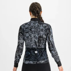 Sportful Escape Supergiara Women's Thermal LS Jersey - Black/Blue Sea -CycloPro Shop SF21507BLKSea 2