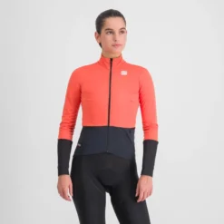 Sportful Total Comfort Women's Windproof Jacket - Pompelmo -CycloPro Shop SF21533Pompelmo1
