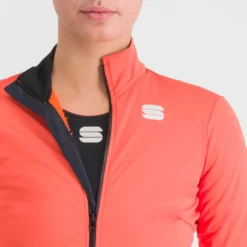 Sportful Total Comfort Women's Windproof Jacket - Pompelmo -CycloPro Shop SF21533Pompelmo4
