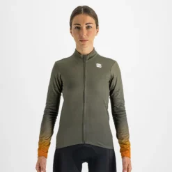 Sportful Rocket Thermal Women's Long Sleeve Jersey - Mauve -CycloPro Shop SF21536Beetle 1