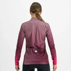 Sportful Rocket Thermal Women's Long Sleeve Jersey - Mauve -CycloPro Shop SF21536Mauve 2