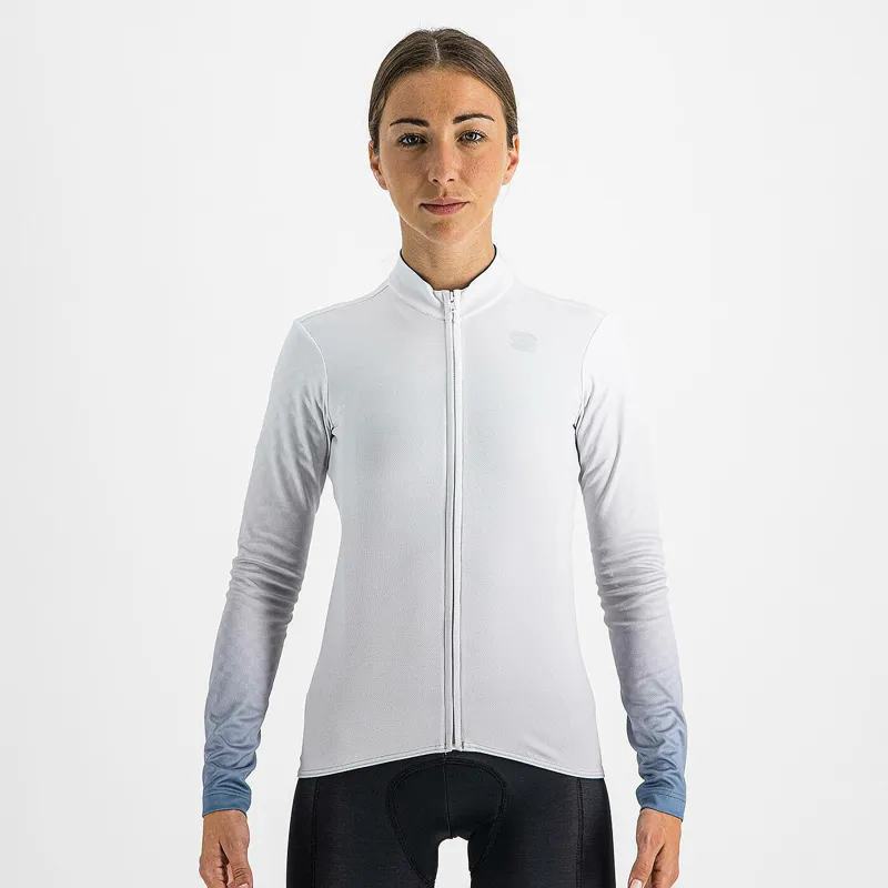 Sportful Rocket Thermal Women's Long Sleeve Jersey - White 10 Sportful Rocket Thermal Women's Long Sleeve Jersey - White - Image 8