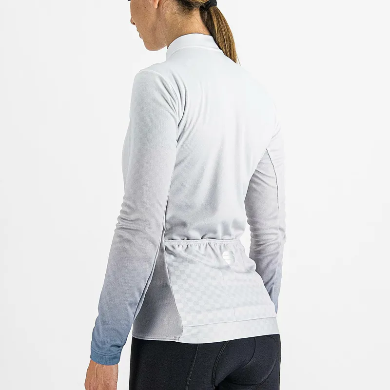 Sportful Rocket Thermal Women's Long Sleeve Jersey - White 4 Sportful Rocket Thermal Women's Long Sleeve Jersey - White - Image 2