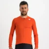 Sportful Matchy Men's Long Sleeve Jersey - Chili Red 1 Sportful Matchy Men's Long Sleeve Jersey - Chili Red -CycloPro Shop SF220081402 1