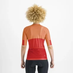 Sportful Pro Women's Short Sleeve Jersey - Chili Red/Pompelmo 9 Sportful Pro Women's Short Sleeve Jersey - Chili Red/Pompelmo -CycloPro Shop SF220141401 2