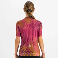 Sportful Rocket Women's Short Sleeve Jersey - Cyclamen/Liquorice -CycloPro Shop SF220175431 2