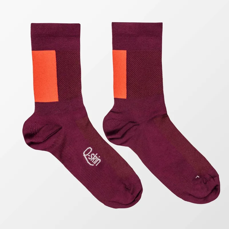 Sportful Snap Socks - Prune/Pompelmo 5 Sportful Snap Socks - Prune/Pompelmo - Image 3