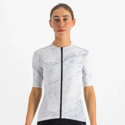 Sportful Cliff Supergiara Women's Short Sleeve Jersey - Ash Grey -CycloPro Shop SF220271711 1