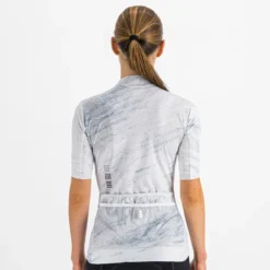 Sportful Cliff Supergiara Women's Short Sleeve Jersey - Ash Grey -CycloPro Shop SF220271711 2