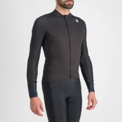 Sportful BodyFit Pro Men's Long Sleeve Jersey - Black/Galaxy Blue -CycloPro Shop SF22500BLKGalaxyBLU3