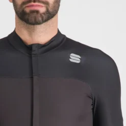Sportful BodyFit Pro Men's Long Sleeve Jersey - Black/Galaxy Blue -CycloPro Shop SF22500BLKGalaxyBLU4