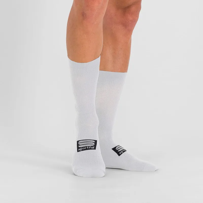 Sportful Pro Men's Socks - White 3 Sportful Pro Men's Socks - White