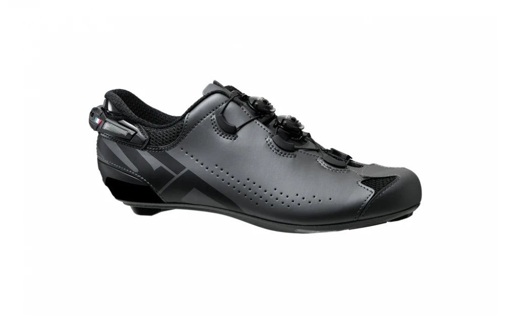 Sidi Shot 2S Carbon Road Shoes - Black/Grey 6 Sidi Shot 2S Carbon Road Shoes - Black/Grey - Image 4