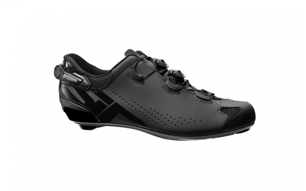 Sidi Shot 2S Carbon Road Shoes - Black/Grey 4 Sidi Shot 2S Carbon Road Shoes - Black/Grey - Image 2