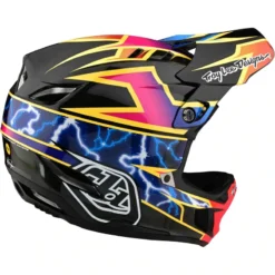 Troy Lee Designs D4 Carbon MIPS Full Face Helmet - Lightning Black -CycloPro Shop TLD13932500 6