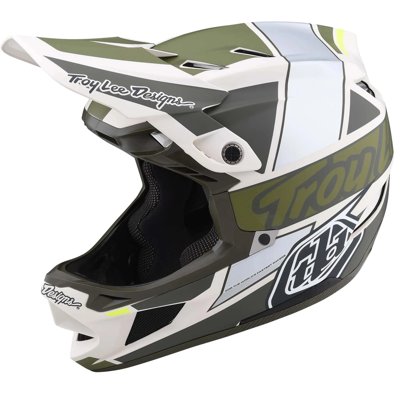 Troy Lee Designs D4 Composite MIPS Full Face Helmet - Shadow Glo Red 7 Troy Lee Designs D4 Composite MIPS Full Face Helmet - Shadow Glo Red - Image 5