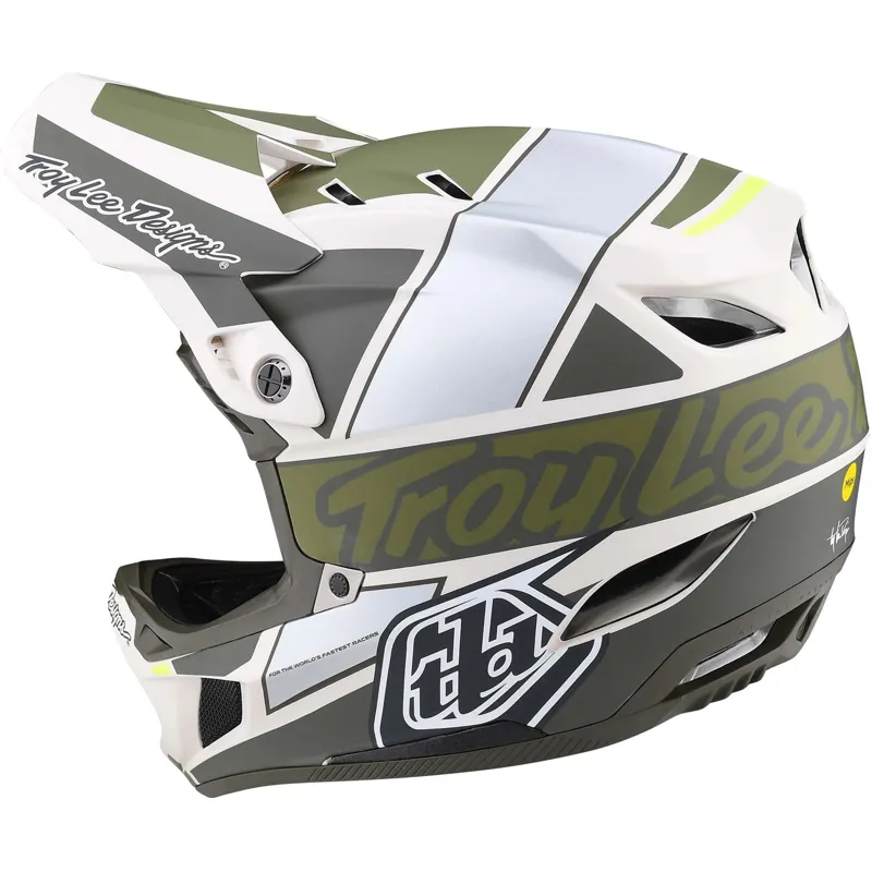 Troy Lee Designs D4 Composite MIPS Full Face Helmet - Grey 7 Troy Lee Designs D4 Composite MIPS Full Face Helmet - Grey - Image 5