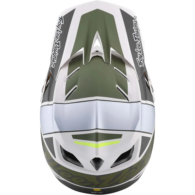 Troy Lee Designs D4 Composite MIPS Full Face Helmet - Team Military 14 Troy Lee Designs D4 Composite MIPS Full Face Helmet - Team Military - Image 12