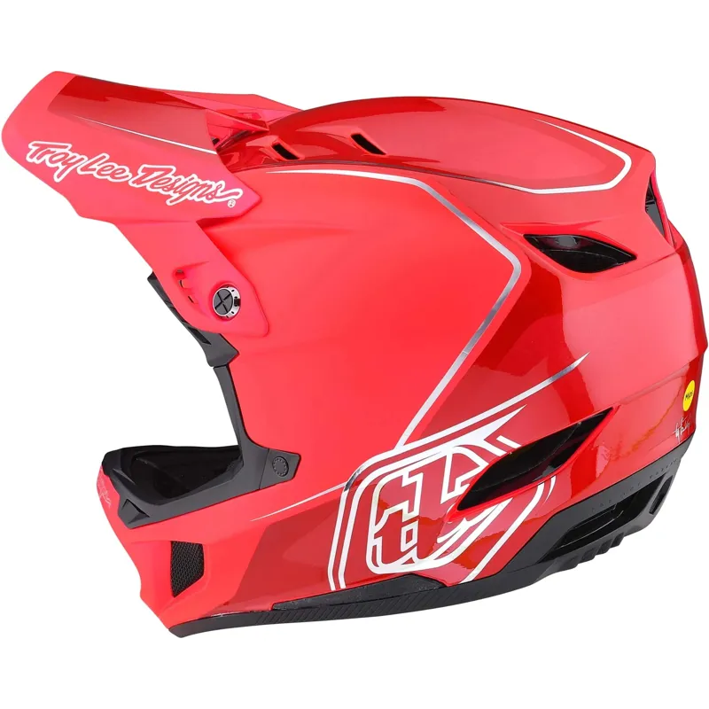 Troy Lee Designs D4 Composite MIPS Full Face Helmet - Grey 11 Troy Lee Designs D4 Composite MIPS Full Face Helmet - Grey - Image 9