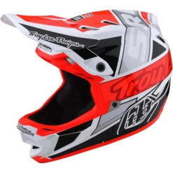 Troy Lee Designs D4 Composite MIPS Full Face Helmet - Shadow Glo Red 28 Troy Lee Designs D4 Composite MIPS Full Face Helmet - Shadow Glo Red -CycloPro Shop TLD14053000 1