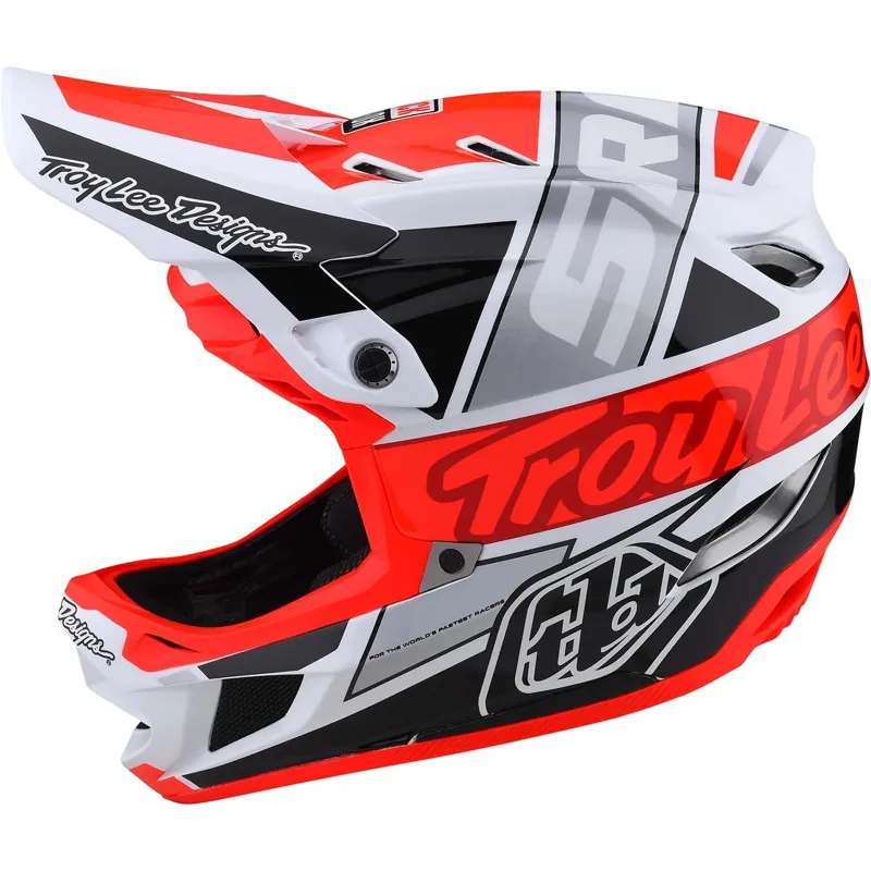 Troy Lee Designs D4 Composite MIPS Full Face Helmet - Team SRAM 13 Troy Lee Designs D4 Composite MIPS Full Face Helmet - Team SRAM - Image 11