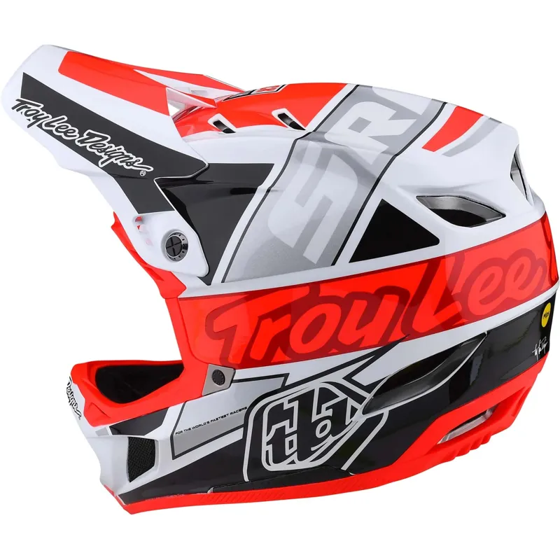 Troy Lee Designs D4 Composite MIPS Full Face Helmet - Team SRAM 9 Troy Lee Designs D4 Composite MIPS Full Face Helmet - Team SRAM - Image 7