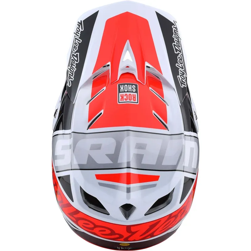 Troy Lee Designs D4 Composite MIPS Full Face Helmet - Team SRAM 6 Troy Lee Designs D4 Composite MIPS Full Face Helmet - Team SRAM - Image 4
