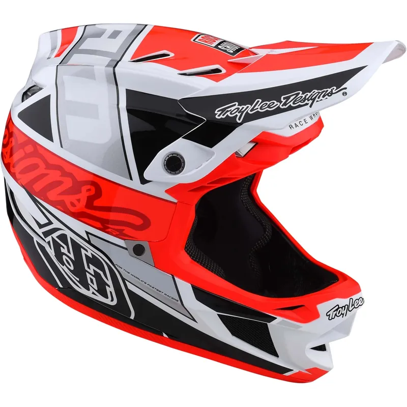 Troy Lee Designs D4 Composite MIPS Full Face Helmet - Team SRAM 17 Troy Lee Designs D4 Composite MIPS Full Face Helmet - Team SRAM - Image 15