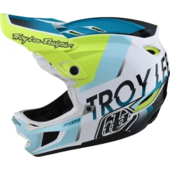 Troy Lee Designs D4 Composite MIPS Full Face Helmet - Qualifier White/Blue 27 Troy Lee Designs D4 Composite MIPS Full Face Helmet - Qualifier White/Blue -CycloPro Shop TLD14055900 2