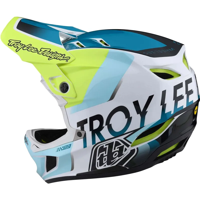 Troy Lee Designs D4 Composite MIPS Full Face Helmet - Team Military 12 Troy Lee Designs D4 Composite MIPS Full Face Helmet - Team Military - Image 10