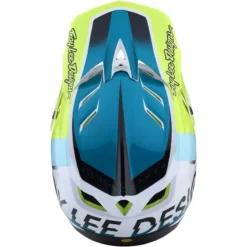 Troy Lee Designs D4 Composite MIPS Full Face Helmet - Qualifier White/Green 27 Troy Lee Designs D4 Composite MIPS Full Face Helmet - Qualifier White/Green -CycloPro Shop TLD14055900 7