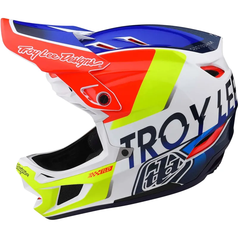 Troy Lee Designs D4 Composite MIPS Full Face Helmet - Team Military 15 Troy Lee Designs D4 Composite MIPS Full Face Helmet - Team Military - Image 13