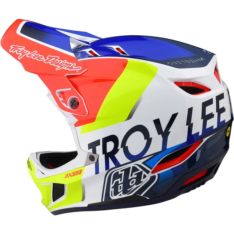 Troy Lee Designs D4 Composite MIPS Full Face Helmet - Grey 15 Troy Lee Designs D4 Composite MIPS Full Face Helmet - Grey - Image 13