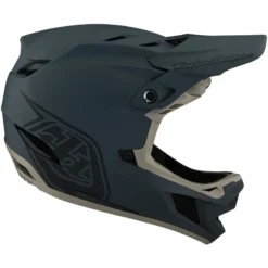 Troy Lee Designs D4 Composite MIPS Full Face Helmet - Grey 27 Troy Lee Designs D4 Composite MIPS Full Face Helmet - Grey -CycloPro Shop TLD140StealthGrey 3