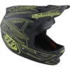 Troy Lee Designs D3 Fiberlite MIPS Full Face Helmet -Spider Stripe Yellow -CycloPro Shop TLD1985500 8