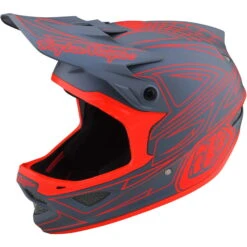 Troy Lee Designs D3 Fiberlite MIPS Full Face Helmet - Mono Black -CycloPro Shop TLD19855001 1
