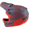 Troy Lee Designs D3 Fiberlite MIPS Full Face Helmet -Spider Stripe Red 1 Troy Lee Designs D3 Fiberlite MIPS Full Face Helmet -Spider Stripe Red -CycloPro Shop TLD19855001 3