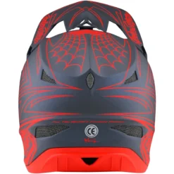 Troy Lee Designs D3 Fiberlite MIPS Full Face Helmet -Spider Stripe Red 25 Troy Lee Designs D3 Fiberlite MIPS Full Face Helmet -Spider Stripe Red -CycloPro Shop TLD19855001 4