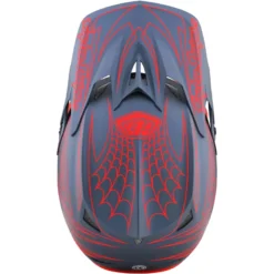 Troy Lee Designs D3 Fiberlite MIPS Full Face Helmet -Spider Stripe Red 21 Troy Lee Designs D3 Fiberlite MIPS Full Face Helmet -Spider Stripe Red -CycloPro Shop TLD19855001 7