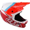 Troy Lee Designs D3 Fiberlite MIPS Full Face Helmet - Slant Red -CycloPro Shop TLD19874401 8